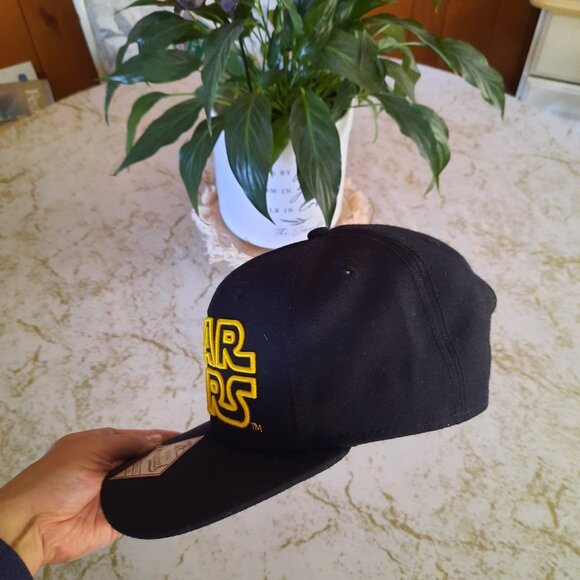 Vintage 1997 Star Wars MEN'S Original SnapBack Hat Adjustable NWT!! - Black, OS - Picture 4 of 13